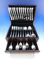 Rattail by Elkington English Sterling Silver Flatware Set 12 Service 66pc Dinner