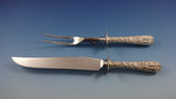 Repousse by Kirk Sterling Silver Flatware Set For 8 Service 66 Pieces