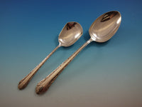 Chased Romantique by Alvin Sterling Silver Flatware Set Dinner Service 38 pieces