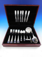 Feather Edge by Buccellati Italy Sterling Silver Flatware Service Set 28 pieces