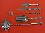 Malvern by Lunt Sterling Silver Cocktail Party Bar Serving Set 5pc Custom Made