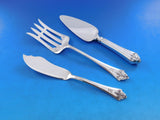Orleans by Lunt Sterling Silver Flatware Set for 12 Service 109 pcs M Monogram