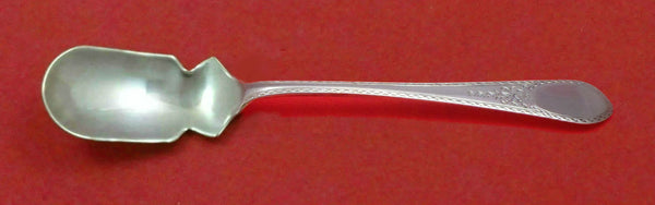 Early American Engraved by Lunt Sterling Silver Horseradish Scoop Custom 5 3/4"