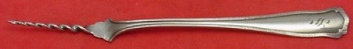 Dolores by Shreve Sterling Silver Butter Pick Twisted Original 6" Silverware