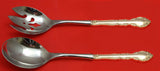 Grandeur by Oneida Sterling Silver Salad Serving Set 2pc pierced Custom 10 1/2"