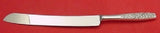 Contessina by Towle Sterling Silver Wedding Cake Knife Floral 12" Custom Made