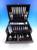 Raindrop by Lunt Sterling Silver Flatware Set for 8 Service 56 pieces
