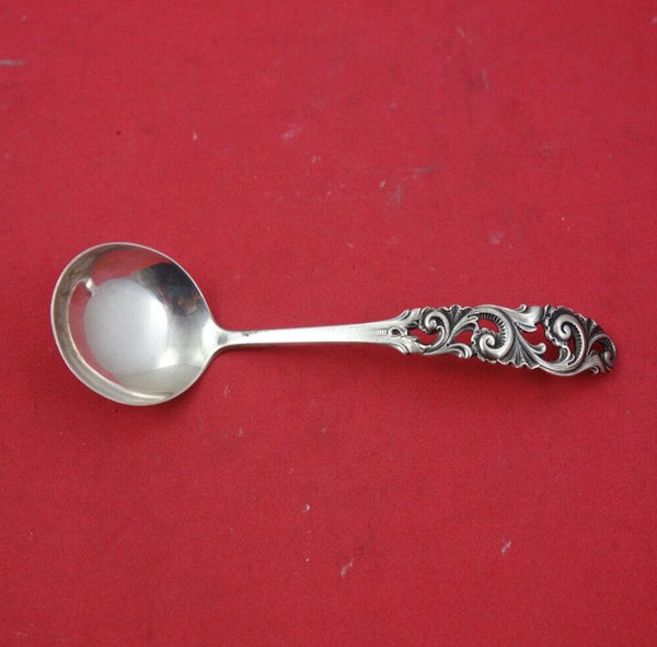 Dobbel Rokokko by Brodrene Lohne Norwegian Sterling Silver Tea Caddy  4 3/4"