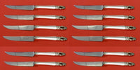 Sovereign Hispana by Gorham Sterling Silver Steak Knife Custom Set 12 pcs 9 3/4"