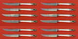 Sovereign Hispana by Gorham Sterling Silver Steak Knife Custom Set 12 pcs 9 3/4"