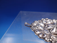 Reed & Barton Sterling Silver Whistle Pendant 4-Leaf Clover Good Luck (#6934)