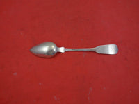 German Sterling Silver Teaspoon by E Menner .800 silver Fiddle pattern 5 3/4"