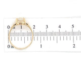10k Yellow Gold Vintage Genuine Natural Moonstone Ring Size 7.5 (#J6928)