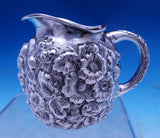 Flora by Shiebler Sterling Silver Tea Set 3pc #1181 Tea Sugar Creamer (#8837)