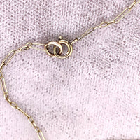 14k Yellow Gold Art Deco Diamond Lavaliere by Hagerstrom (#J5409)