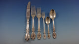 Melrose by Gorham Sterling Silver Flatware Set For 8 Service 49 Pieces