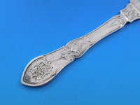 Dew Drop by Shiebler Sterling Silver Cake Saw Knife FHAS Brite-Cut Serrated 10"