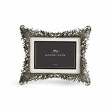 Michael Aram Antique Nickelplate Plume Convertible 4x6/5x7 Picture Frame New