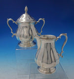 Rogers Sterling Silver Tea Set 4-Piece Coffee Tea Sugar Creamer (#5171)