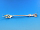 Old Colonial by Towle Sterling Silver Chow Chow Fork gold wash 6"