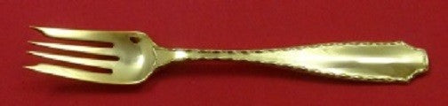Marquise Vermeil By Tiffany and Co. Sterling Silver Salad Fork 6 3/4" Gold