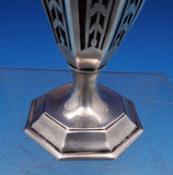 W. Lister and Sons English Estate Sterling Silver Vase with Glass #7728 (#8121)