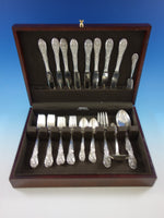 Southern Grandeur by Easterling Sterling Silver Flatware Set Service 37 pieces