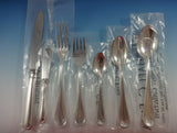 Giorgio by Greggio Italy Sterling Silver Flatware Dinner Set 8 Service 60 pc New