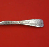 Lap Over Edge Acid Etched by Tiffany and Co Sterling Fish Fork w/Morning Glories