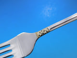 Golden Columbine by Lunt Sterling Silver Flatware Service for 12 Set 50 pieces