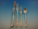 Queen Anne Williamsburg by Stieff Sterling Silver Flatware Set Service 24 Pieces