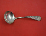 Applied by Whiting Sterling Silver Gravy Ladle with Grapes Leaves Vines 7 1/4"