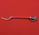 Squirrel by Unknown Coin Silver Nut Pick with 3-D Squirrel on End 4 5/8" Figural