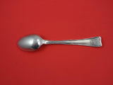 Lap Over Edge Acid Etched By Tiffany Sterling Place Soup Spoon w/ poinsettia  7"