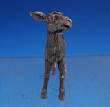 Buccellati Italian Sterling Silver Donkey Figurine 2 1/4" x 2 1/2" (#0312)