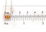 14k Yellow Gold Necklace with 1.43ct Genuine Natural Precious Topaz (#J7601)