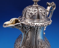 Robert Garrard II English Victorian Sterling Silver Chocolate Pot #38 (#8439)