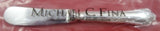 Floreale by Zaramella Argenti Italian Sterling Butter Spreader HH 5 5/8" New
