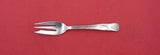Lap Over Edge Acid Etched by Tiffany and Co Sterling Oyster Fork bird & tree 5"