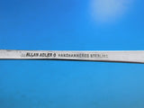 Allan Adler Sterling Silver Flatware Set for 4 Service 16 pieces Arts & Crafts