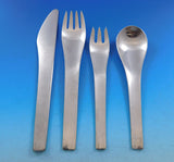 Blue Shark by Georg Jensen Stainless Steel Flatware Set Service 32 pcs Matte