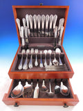 Lily of the Valley by Georg Jensen Sterling Silver Flatware Set Service 81 pcs
