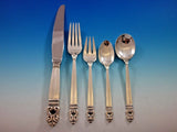 Royal Danish by International Sterling Silver Flatware Service Set 62 Pcs Dinner