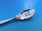 Grande Baroque by Wallace Sterling Silver Olive Spoon Pierced Custom Made 5 3/4"