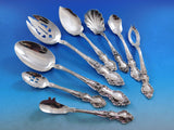 Meadow Rose by Wallace Sterling Silver Flatware Set for 12 Service 212 pieces