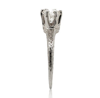 14k Antique .78ct Genuine Natural Diamond Engagement Ring w/ GIA Report (#J6743)