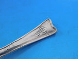 Lap Over Acid Etched Tiffany Sterling Silver Ice Cream Fork GW Geranium Flowers