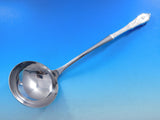 Rose Point by Wallace Sterling Silver Soup Ladle 11 1/2" HHWS Custom Made
