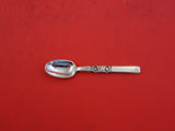 Scroll by Georg Jensen Sterling Silver Mocha Spoon Set 12 fitted box 3 1/2"