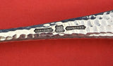 Duhme Sterling Silver Fish Serving Set GW Applied Fish Hammered Aesthetic